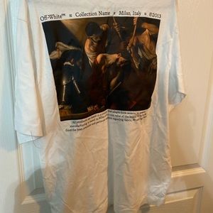 NWT …Off-White Caravaggio Painting short-sleeve T-shirt